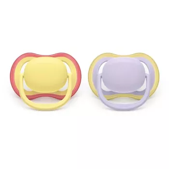 Philips Avent Ultra Air knupītis 0-6 mēneši, 2 gab., meitenēm