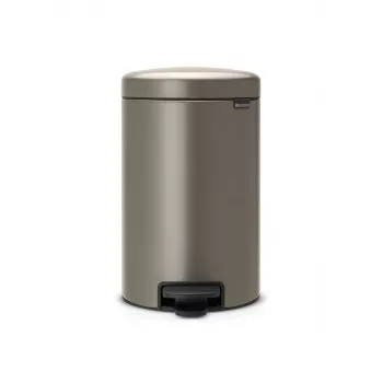 Brabantia NewIcon 12L pedāļa atkritumu tvertne, Platinum