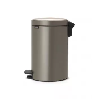 Brabantia NewIcon 12L pedāļa atkritumu tvertne, Platinum