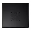DSIT DS10-3412 12U 10 inch sienas serveru skapis ar stikla durvīm, 370x450x618 mm, melns