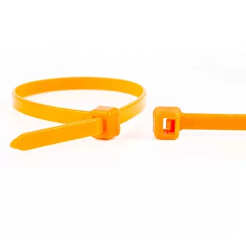 WKK oranžas kabeļu saites 300 x 3,6 mm, 100 gab. 110194371