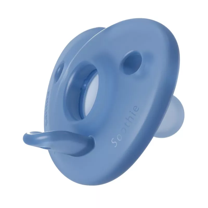 Philips Avent Soothie silikona knupis ar silikona vairogu, 0-6 mēneši, 2 gab.