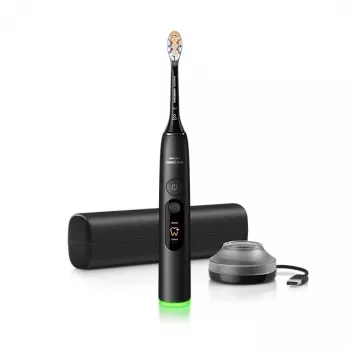 Philips Sonicare DiamondClean 8000 soniskā elektriskā zobu birste, melna