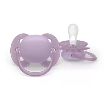 Philips Avent Ultra Soft Miera Rīks 6-18 Mēneši, Neitrāls, 2 Gab