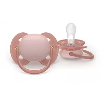 Philips Avent Ultra Soft Miera Rīks 6-18 Mēneši, Neitrāls, 2 Gab
