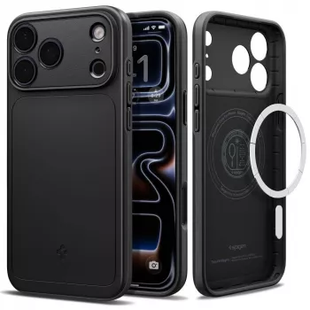 Spigen Thin Fit MagSafe apvalks iPhone 17 Pro Max / 18 Pro Max - melns