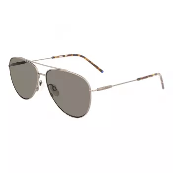 ZEISS Vīriešu saulesbrilles ZS22107SP-71 melnas/pelēkas taisnstūra 59mm