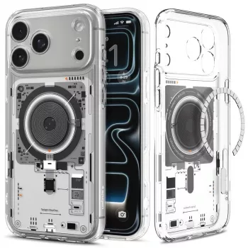 Spigen Ultra Hybrid MagSafe iPhone 17 Pro / 18 Pro Neo One Crystal Clear viedtālruņa maciņš