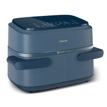 Philips NA156/60 gaisa friteris 7,1 L melns ar digitālo skārienekrānu 2000 W