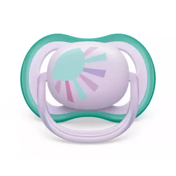 Philips Avent Ultra Air Deco knupis 0-6 mēnešiem, meitenēm, 1 gab.