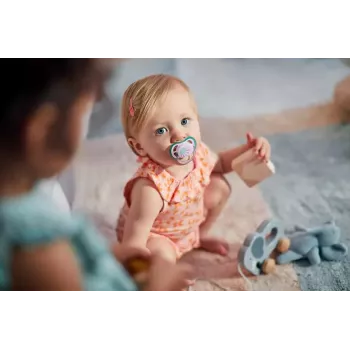 Philips Avent Ultra Air Deco knupis 0-6 mēnešiem, meitenēm, 1 gab.