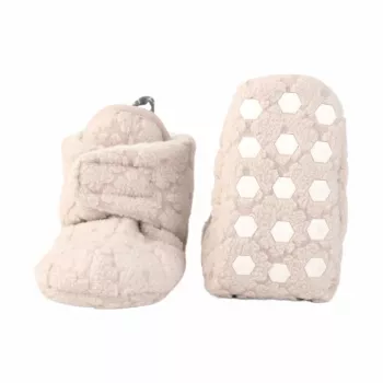 Lodger Slipper Folklore Fleece mazuļu čības Birch 6-12 mēneši
