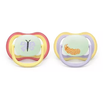 Philips AVENT Ultra Air Night māneklis 0-6 mēneši, 2 gab., spīd tumsā