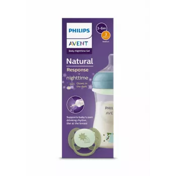 Philips Avent Nighttime Natural Response dāvanu komplekts zīdaiņiem
