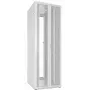 DSIT 47U 19 collu serveru skapis, perforētas dubultās durvis priekšā un aizmugurē, balts, 800x1000x2200 mm (DS8047DD-W)