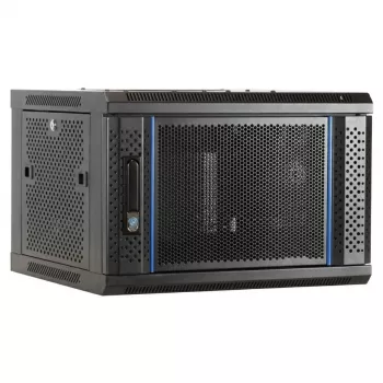 DSIT 6U sienas serveru skapis ar perforētām priekšdurvīm 600x450x367mm (DS6406PP)
