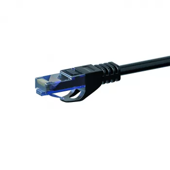 DSIT CAT6a tīkla kabelis 100% varš - U/UTP - 30 metri - melns (DC-U6A0-300)