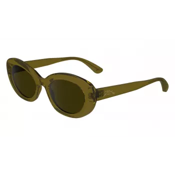 Longchamp LO756S sieviešu kvadrātveida saulesbrilles, Havana rāmis, brūns gradients lēcas, 50/21/140 mm LO756S5021200