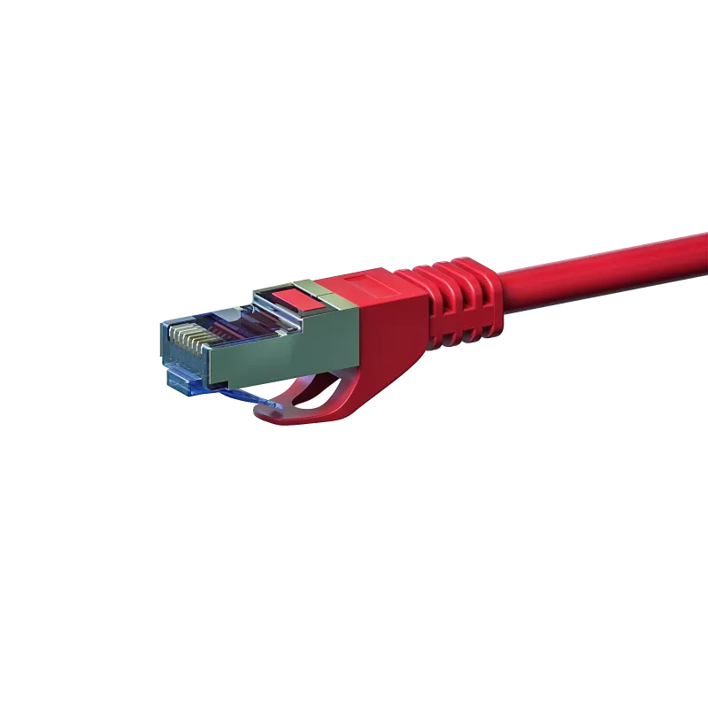 DSIT CAT 6a S/FTP LSOH Tīkla Kabelis 20m Sarkans DC-6A5-200