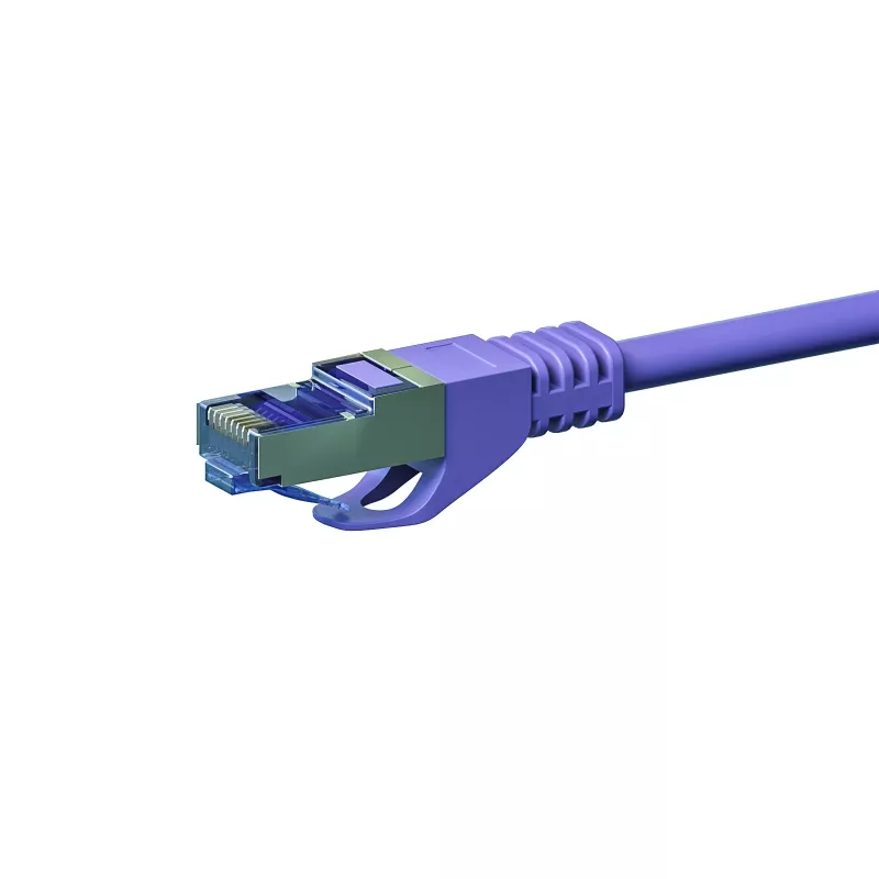 DSIT CAT 6a S/FTP LSOH tīkla kabelis, 50 m, violets DC-6A8-500