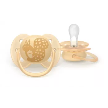 Philips Avent Ultra Soft DECO māneklis 6-18 mēnešiem, 2 gab.