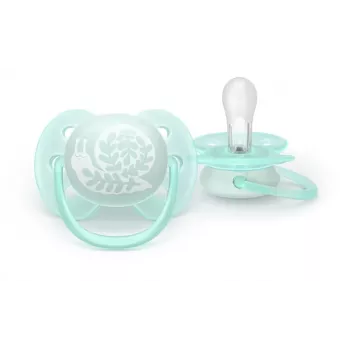 Philips Avent Ultra Soft DECO knupītis 0-6 mēnešiem, 2 gab.