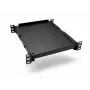 DSIT DS10-FO33 10 inch universālais fiksētais plaukts 310 mm dziļiem skapjiem, 1U, melns