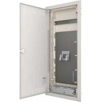 Eaton KLV-60UPM-F iekārtotā sadales skapja korpuss, 5 rindas, 60 moduļi, IP30, balts 302418