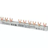 Eaton 3 fāžu dakšveida kopne 10mm² 6 moduļi 63A EVG3PHAS/N/6MODUL/LS 303366