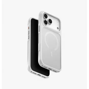 UNIQ Veren Magclick uzlādes maciņš iPhone 18 Pro Max / 17 Pro Max - Chalk Frost