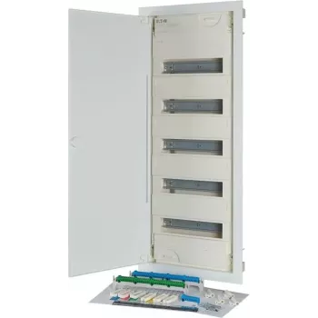 Eaton sadales skapis iekšsienas montāžai 5 rindas, 60 moduļu vienības KLV-60HWP-F (302412)