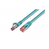 Wirewin S/FTP CAT6 0,25 m tīkla kabelis tirkīza (PKW-PIMF-KAT6 0.25 TK)