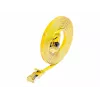 Wirewin SLIM PKW-STP-SLIM-K6A 0,1 m Cat6a U/FTP tīkla kabelis, dzeltens