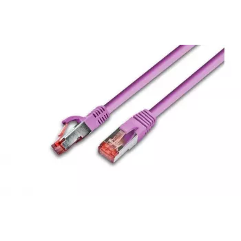 Wirewin S/FTP CAT6 0,25m tīkla kabelis, rozā (PKW-PIMF-KAT6 0.25 MG)