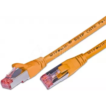 Wirewin S/FTP CAT6 0,25m tīkla kabelis, oranžs (PKW-PIMF-KAT6 0.25 OR)