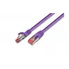 Wirewin KAT6 S/FTP LSOH tīkla kabelis, 1m, violets (PKW-PIMF-KAT6 1.0 VT)