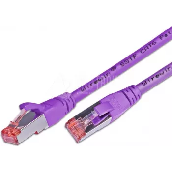 Wirewin Cat6 S/FTP LSOH tīkla kabelis, RJ45, violets, 15 m PKW-PIMF-KAT6 15.0 VT