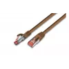 Wirewin CAT6 S/FTP LSOH tīkla kabelis 7,0 m, brūns (PKW-PIMF-KAT6 7.0 BR)