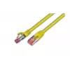 Wirewin KAT6A HQ tīkla kabelis, S/FTP, LSOH, dzeltens, 10 m, RJ45 (PKW-PIMF-KAT6A 10.0 GE)