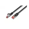 Wirewin PKW-PIMF-KAT6A 0.5 SW Cat6a S/FTP tīkla kabelis, 0,5 m, melns
