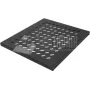 Wirewin SHELF 400 1U BL aizmugures vāks plaukta 400 mm, melns