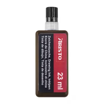 ARISTO zīmēšanas tinte brūna 23 ml, 1 pudele (AR64814)