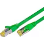 Wirewin Cat.6a S/FTP tīkla kabelis, RJ45, 0,25 m, zaļš PKW-PIMF-KAT6A 0.25 GN