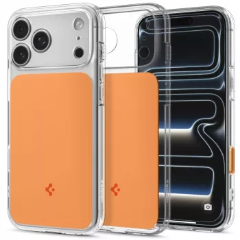SPIGEN Ultra Hybrid T MagSafe iPhone 17 Pro / 18 Pro spīdīgi oranžs