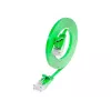 Wirewin Cat.6 Slim Ethernet tīkla kabelis, U/UTP, 1,0 m, zaļš PKW-SLIM-KAT6 1.0 GN
