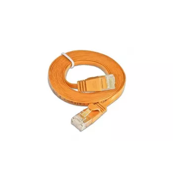 Wirewin Cat.6 Slim Ethernet tīkla kabelis U/UTP 1m oranžs PKW-SLIM-KAT6 1.0 OR