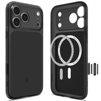 SPIGEN Ultra Hybrid T MagSafe iPhone 17 Pro / 18 Pro matēti melns