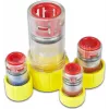 Wirewin Lightwin gala vāciņš ar kabeļa blīvējumu, Gas-Stop Single-Pull Seal, 10 mm, 3-6 mm FTTx (DC 10MM OUT 3-6MM)