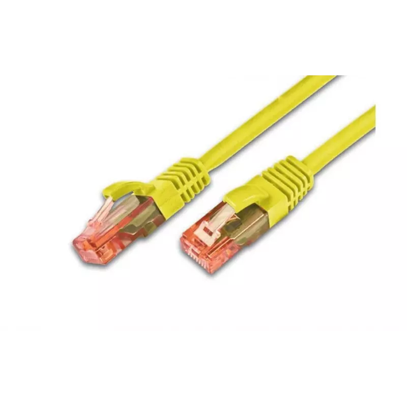 Wirewin PKW-UTP-KAT6 5.0 GE Cat6 U/UTP tīkla komutācijas kabelis, dzeltens, 5m