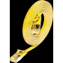 Wirewin Cat6A Slim Ethernet tīkla kabelis U/FTP plakans dzeltens 1m 10Gbps PKW-STP-SLIM-K6A 1.0 GE